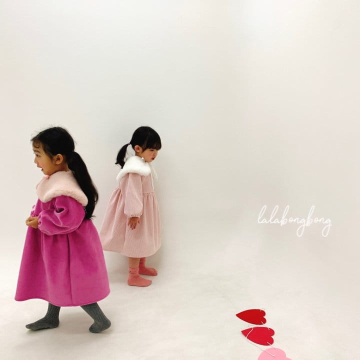 LALABONGBONG - Korean Children Fashion - #Kfashion4kids - Fluffy Collar - 6