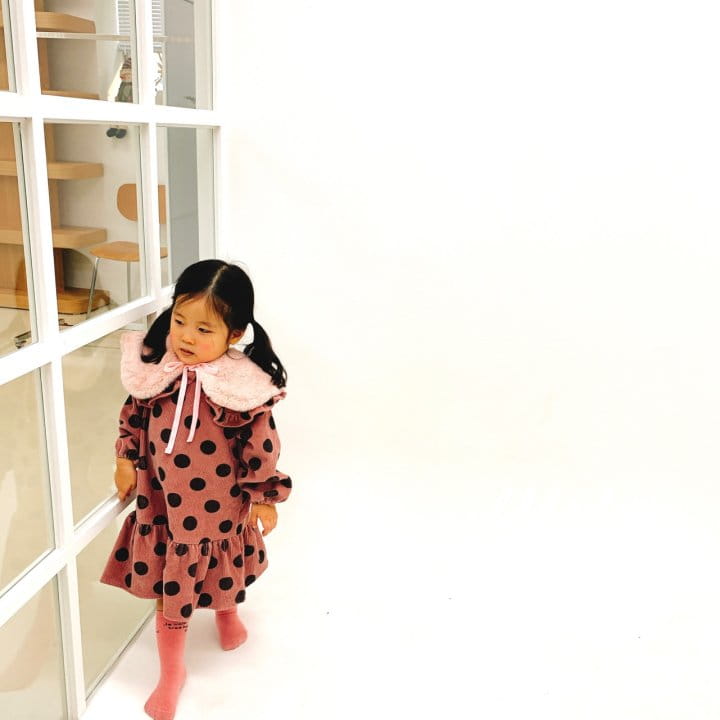 LALABONGBONG - Korean Children Fashion - #Kfashion4kids - Fluffy Collar - 8