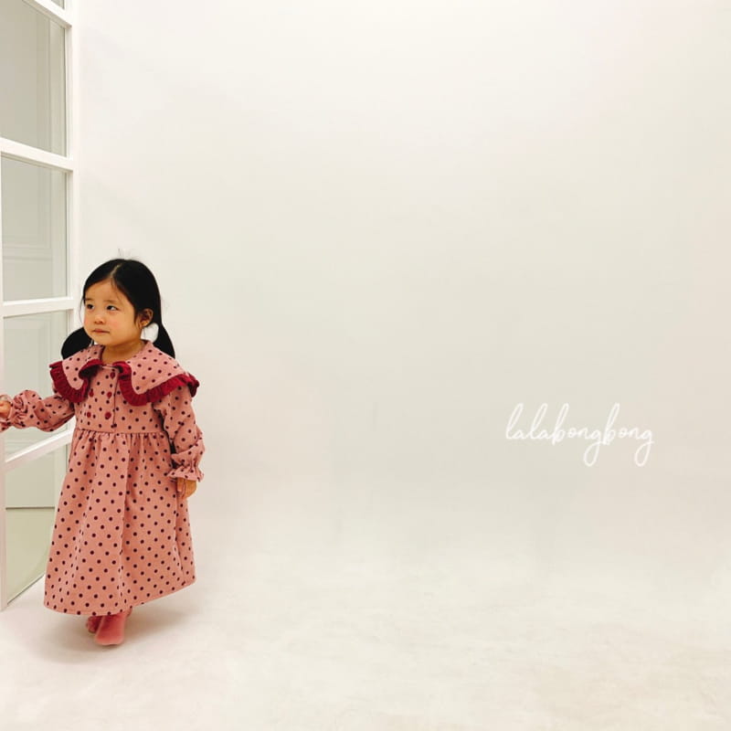 LALABONGBONG - Korean Children Fashion - #Kfashion4kids - Dot Leopard Double One-piece - 11