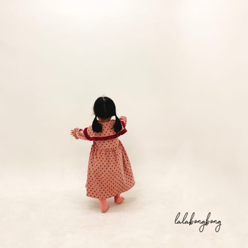 LALABONGBONG - Korean Children Fashion - #Kfashion4kids - Dot Leopard Double One-piece - 12