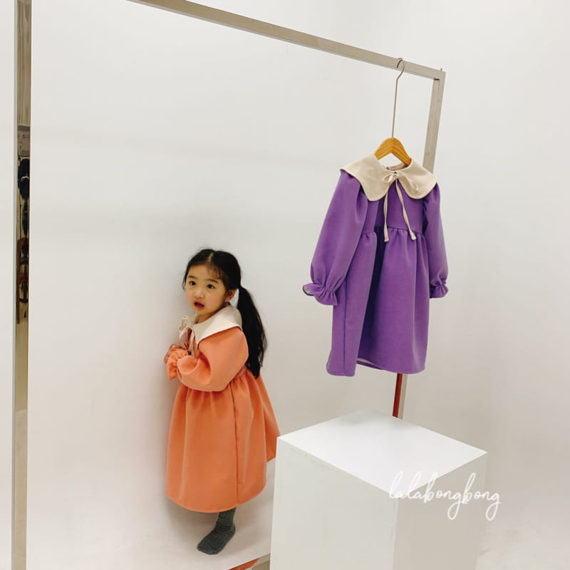 LALABONGBONG - Korean Children Fashion - #Kfashion4kids - Madelein One-piece - 4