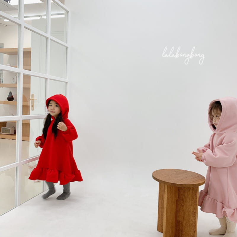 LALABONGBONG - Korean Children Fashion - #Kfashion4kids - Chacha Hoody One-piece