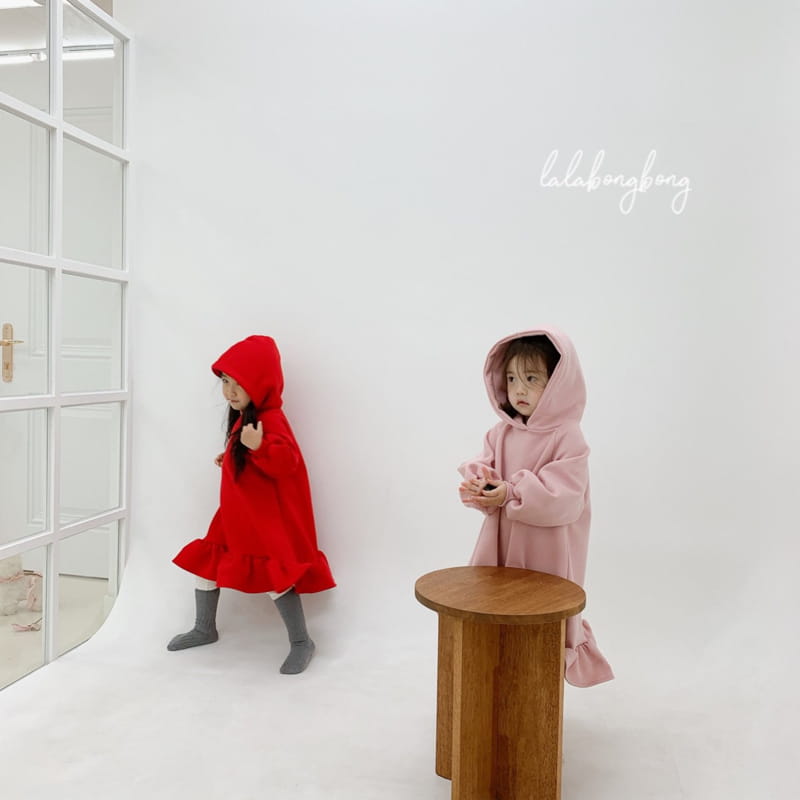LALABONGBONG - Korean Children Fashion - #Kfashion4kids - Chacha Hoody One-piece - 2