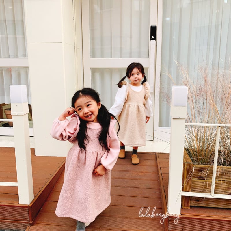LALABONGBONG - Korean Children Fashion - #Kfashion4kids - Sleeveless Vely One-piece - 5