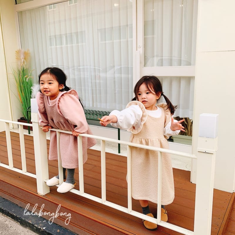 LALABONGBONG - Korean Children Fashion - #Kfashion4kids - Sleeveless Vely One-piece - 7
