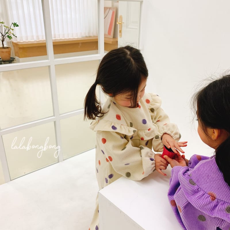 LALABONGBONG - Korean Children Fashion - #Kfashion4kids - Vivid Dot One-piece - 7