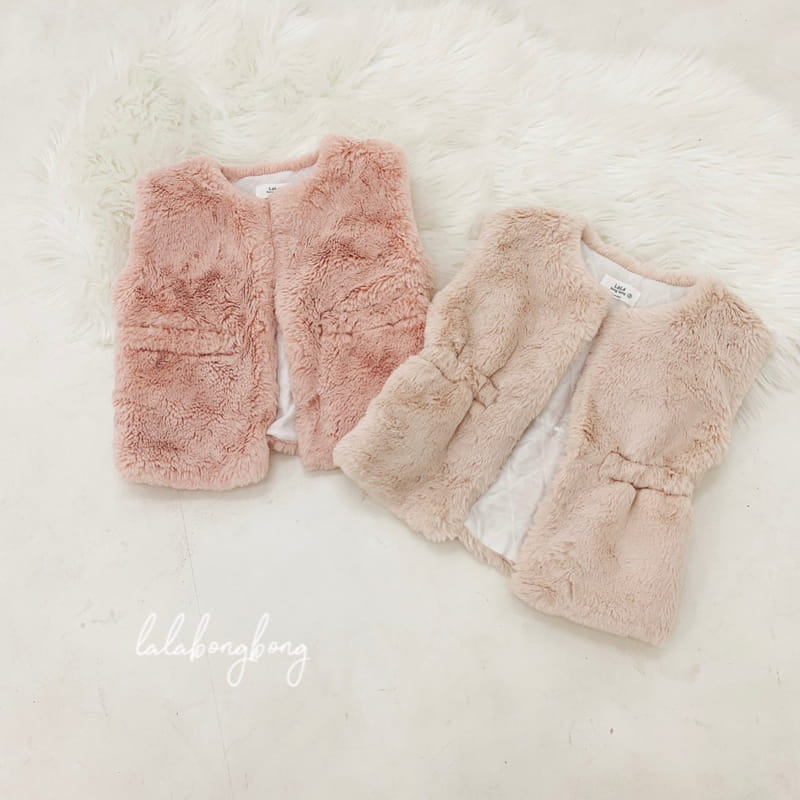 LALABONGBONG - Korean Children Fashion - #Kfashion4kids - Fluffy Vest