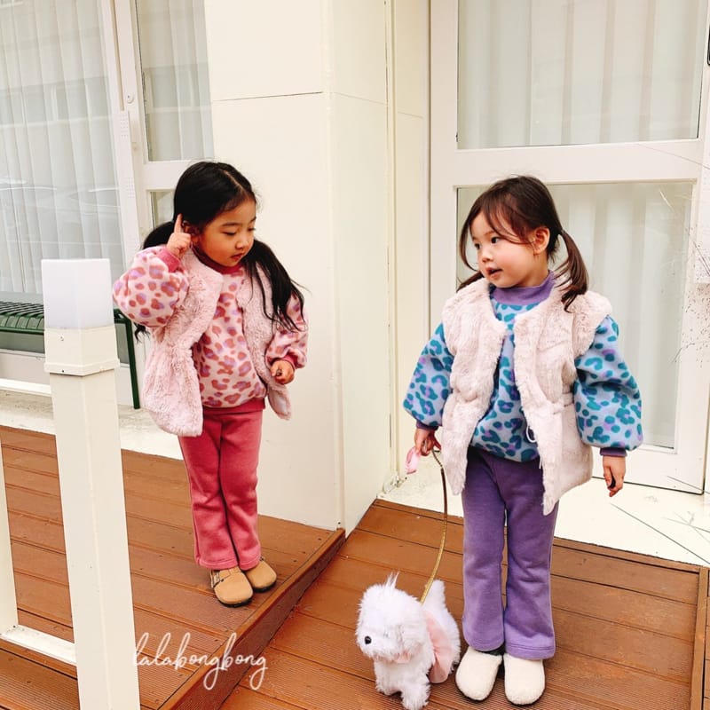 LALABONGBONG - Korean Children Fashion - #Kfashion4kids - Fluffy Vest - 10