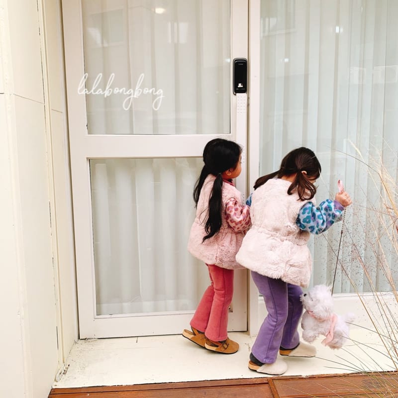 LALABONGBONG - Korean Children Fashion - #Kfashion4kids - Fluffy Vest - 3