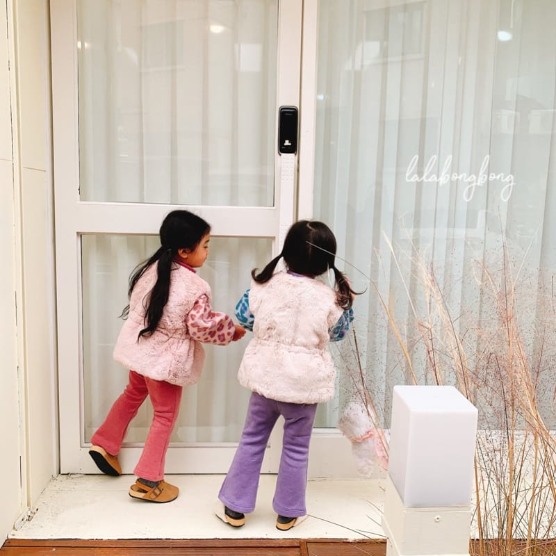 LALABONGBONG - Korean Children Fashion - #Kfashion4kids - Fluffy Vest - 8