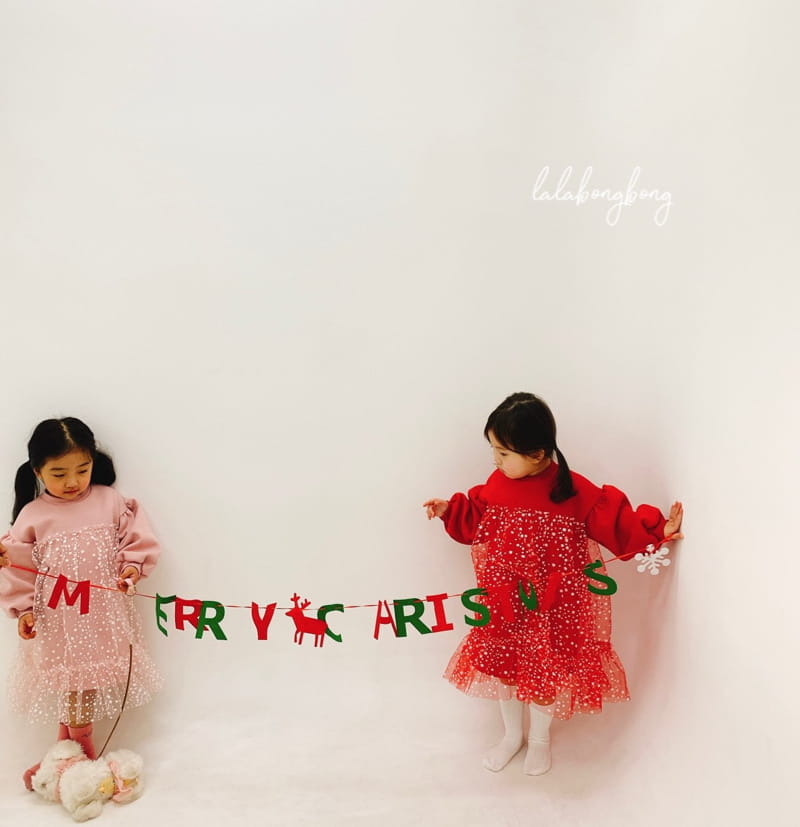 LALABONGBONG - Korean Children Fashion - #Kfashion4kids - Snow Flower One-piece - 2