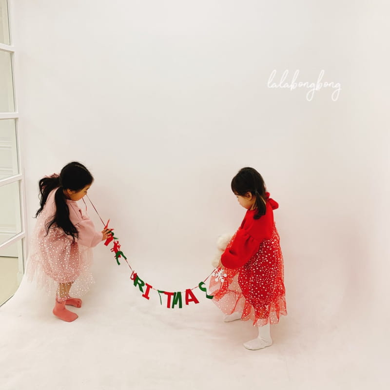 LALABONGBONG - Korean Children Fashion - #Kfashion4kids - Snow Flower One-piece - 3