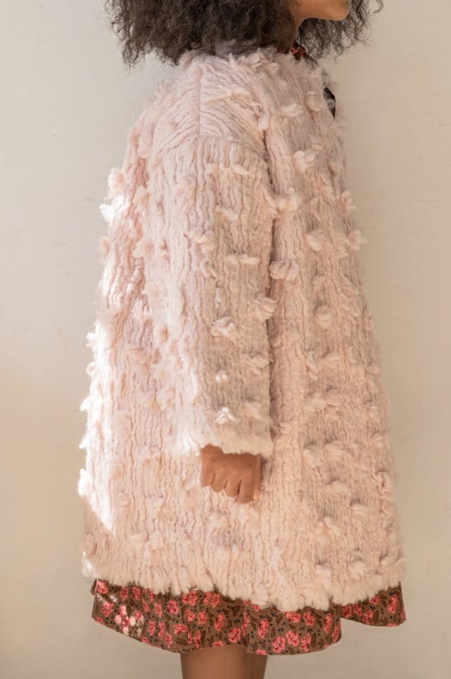LE BEV - Korean Children Fashion - #Kfashion4kids - Jully Reversible Fluffy Coat - 6