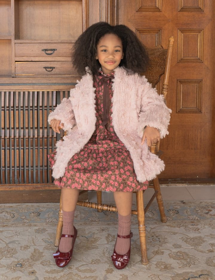 LE BEV - Korean Children Fashion - #Kfashion4kids - Jully Reversible Fluffy Coat - 9
