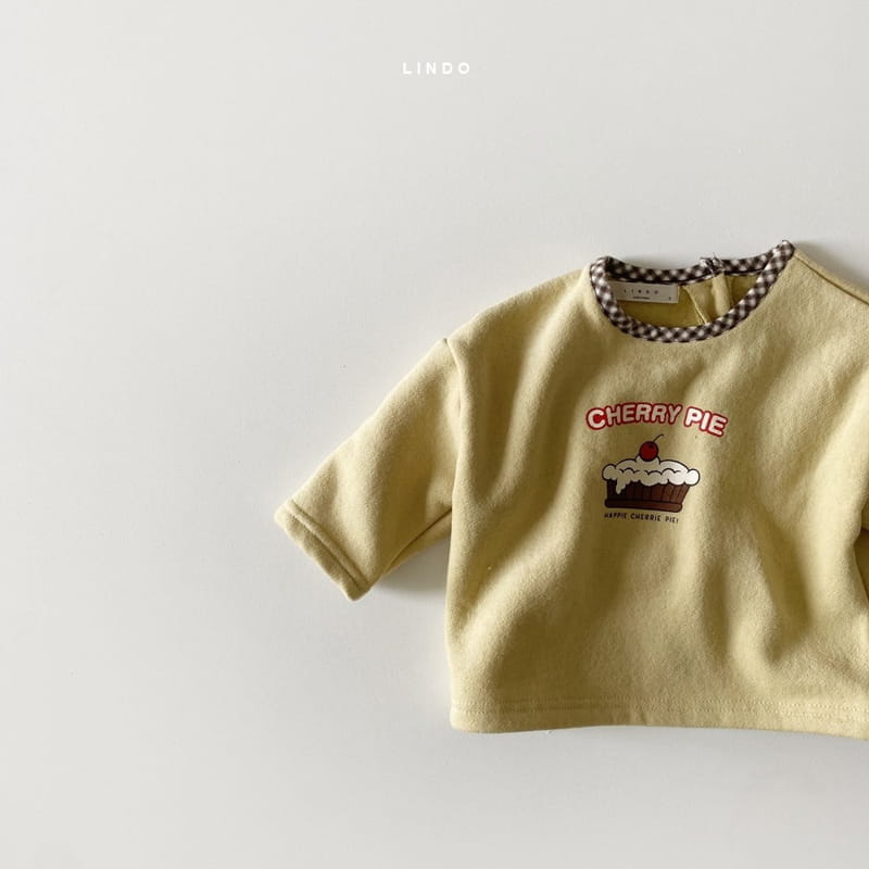 LINDO - Korean Children Fashion - #Kfashion4kids - Pie Fleece Tee - 4