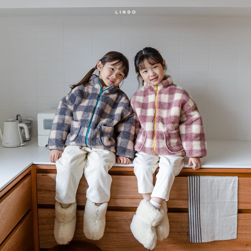 LINDO - Korean Children Fashion - #Kfashion4kids - Check Bboglei Jumper - 12