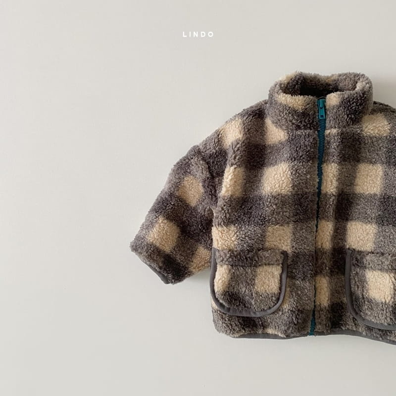 LINDO - Korean Children Fashion - #Kfashion4kids - Check Bboglei Jumper - 4
