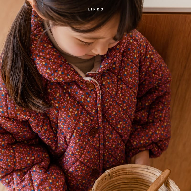 LINDO - Korean Children Fashion - #Kfashion4kids - Flower Quilitng Jacket - 11