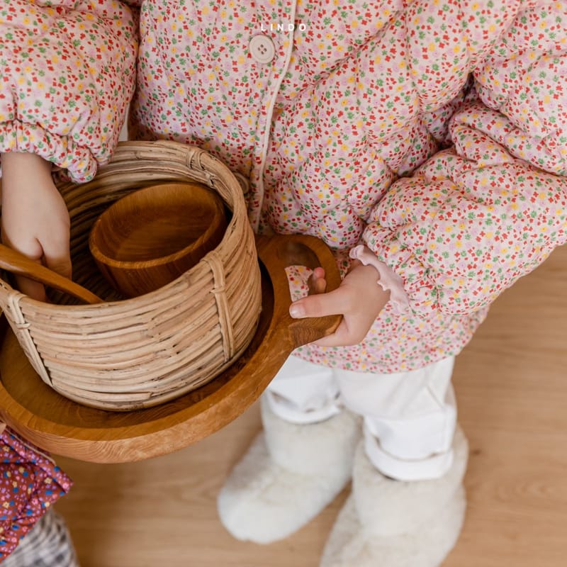 LINDO - Korean Children Fashion - #Kfashion4kids - Flower Quilitng Jacket - 12