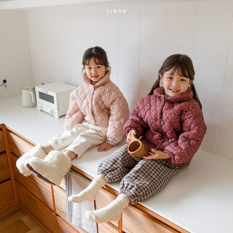 LINDO - Korean Children Fashion - #Kfashion4kids - Flower Quilitng Jacket - 6