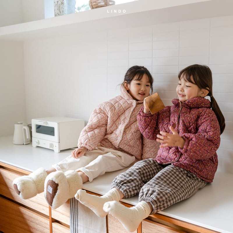 LINDO - Korean Children Fashion - #Kfashion4kids - Flower Quilitng Jacket - 7