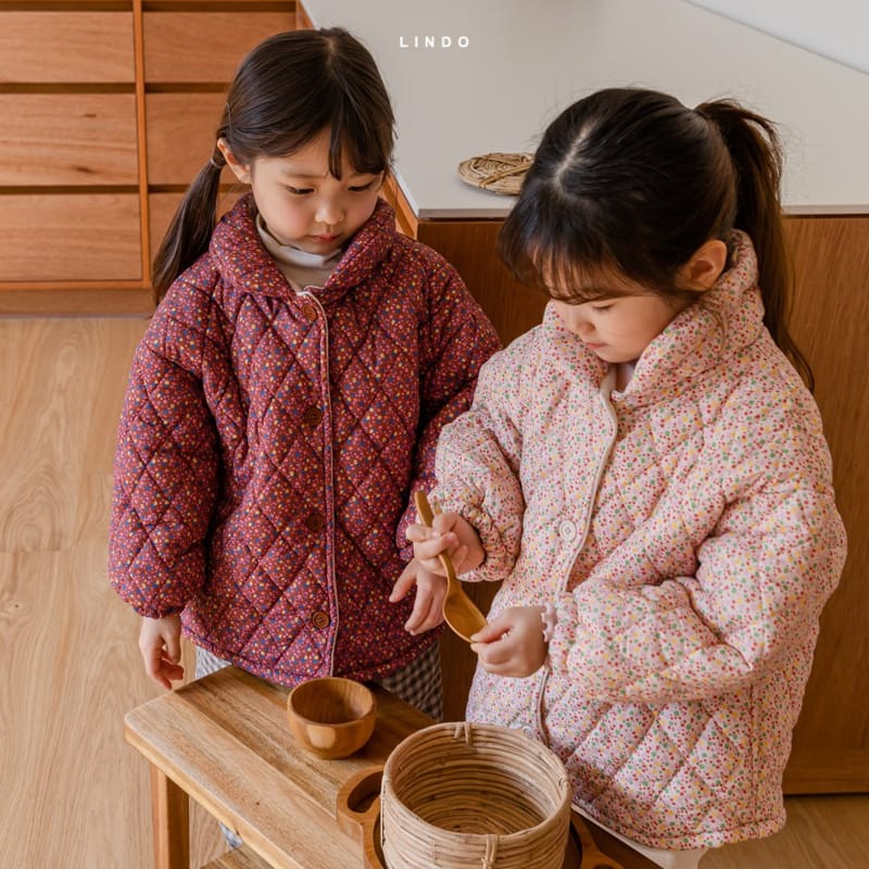 LINDO - Korean Children Fashion - #Kfashion4kids - Flower Quilitng Jacket - 9