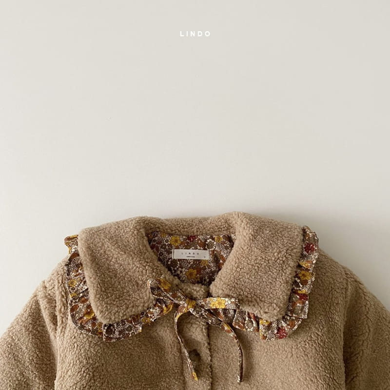 LINDO - Korean Children Fashion - #Kfashion4kids - Anna Frill Collar Jacket - 7