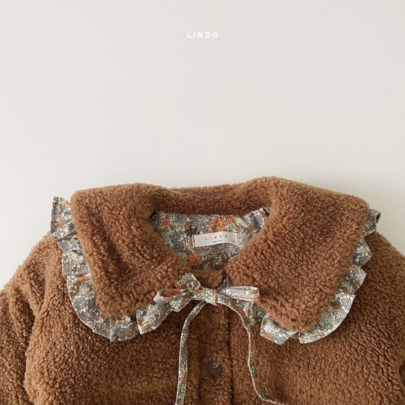 LINDO - Korean Children Fashion - #Kfashion4kids - Anna Frill Collar Jacket - 8