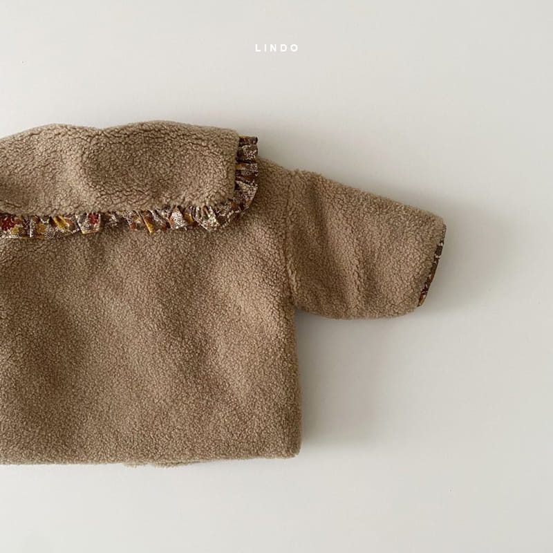 LINDO - Korean Children Fashion - #Kfashion4kids - Anna Frill Collar Jacket - 9