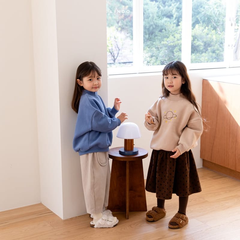 LINDO - Korean Children Fashion - #Kfashion4kids - Space Fleece Sweatshirt - 8