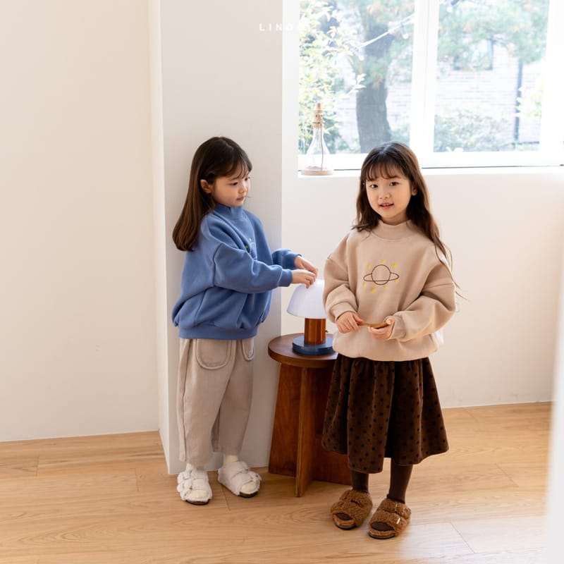 LINDO - Korean Children Fashion - #Kfashion4kids - Space Fleece Sweatshirt - 9