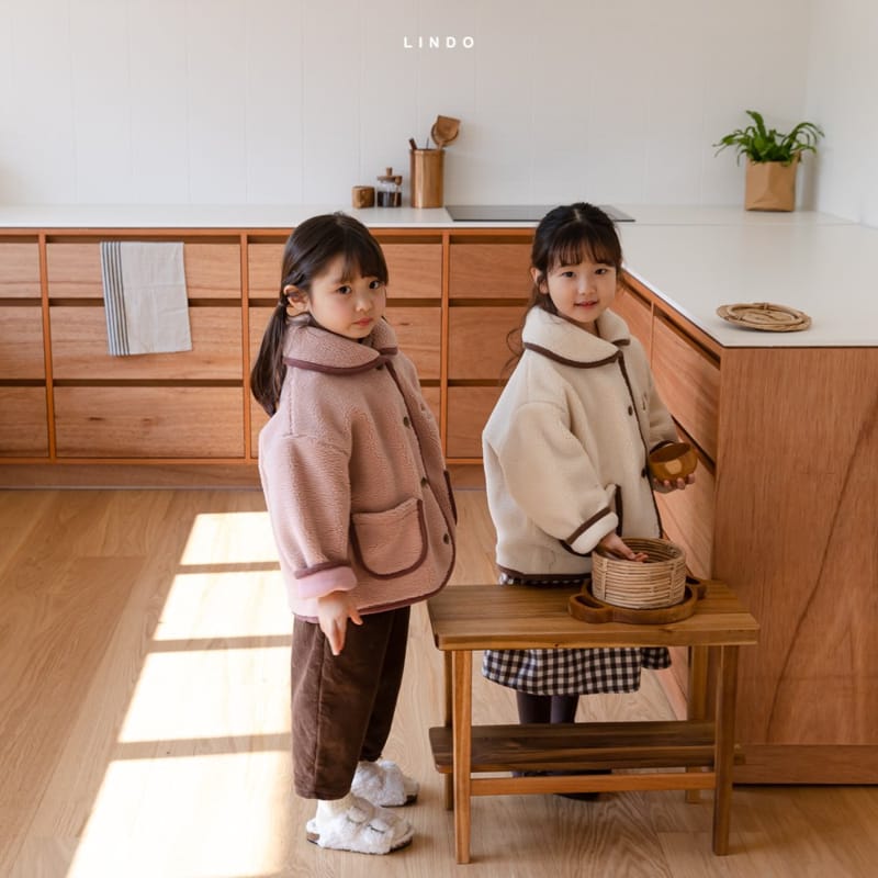 LINDO - Korean Children Fashion - #Kfashion4kids - Bear Friends Piping Jacket - 10