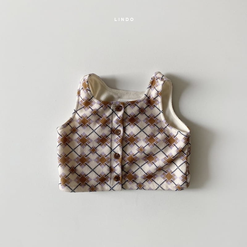 LINDO - Korean Children Fashion - #Kfashion4kids - Pong Pong Point Vest