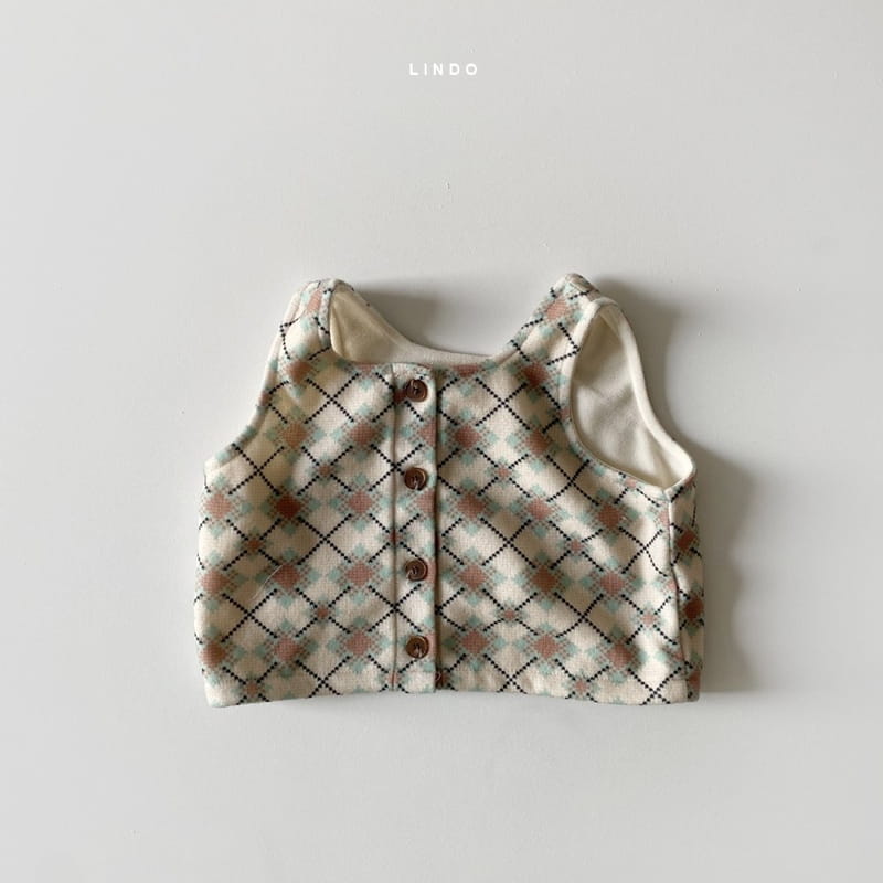 LINDO - Korean Children Fashion - #Kfashion4kids - Pong Pong Point Vest - 2