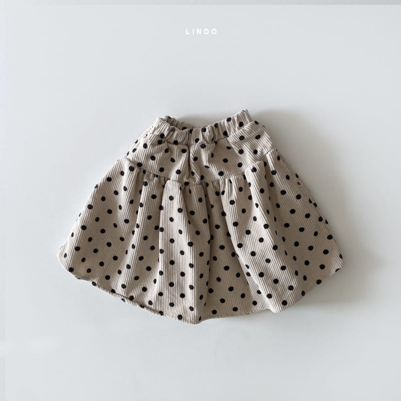 LINDO - Korean Children Fashion - #Kfashion4kids - Dot Rib Skirt