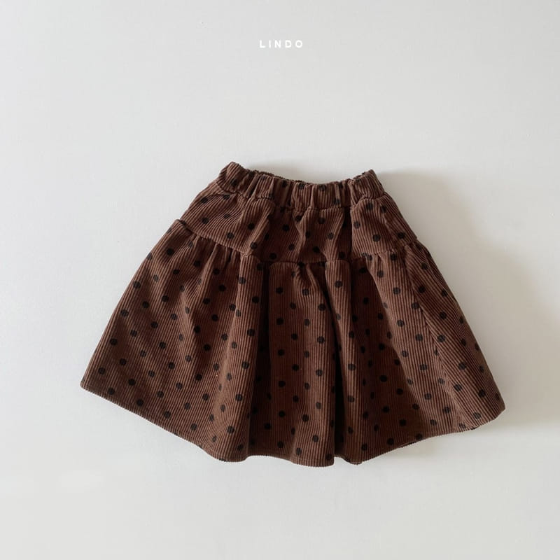 LINDO - Korean Children Fashion - #Kfashion4kids - Dot Rib Skirt - 3