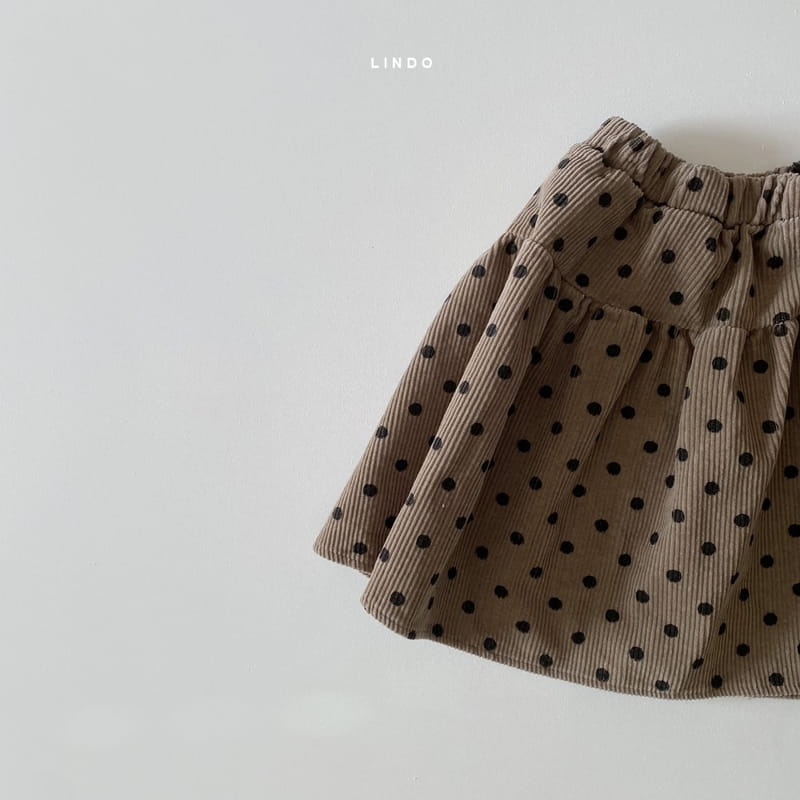 LINDO - Korean Children Fashion - #Kfashion4kids - Dot Rib Skirt - 6