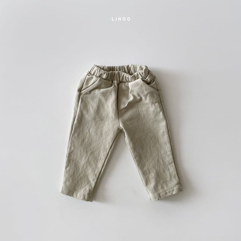 LINDO - Korean Children Fashion - #Kfashion4kids - Semi Slim Fleece Pants - 4