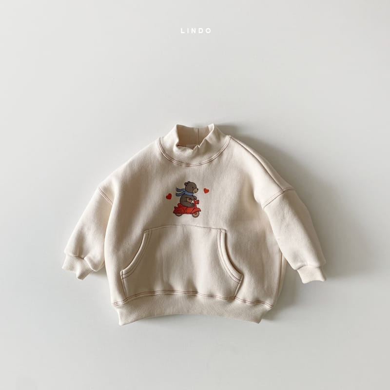 LINDO - Korean Children Fashion - #Kfashion4kids - Vely Bear Fleece Sweatshirt - 11