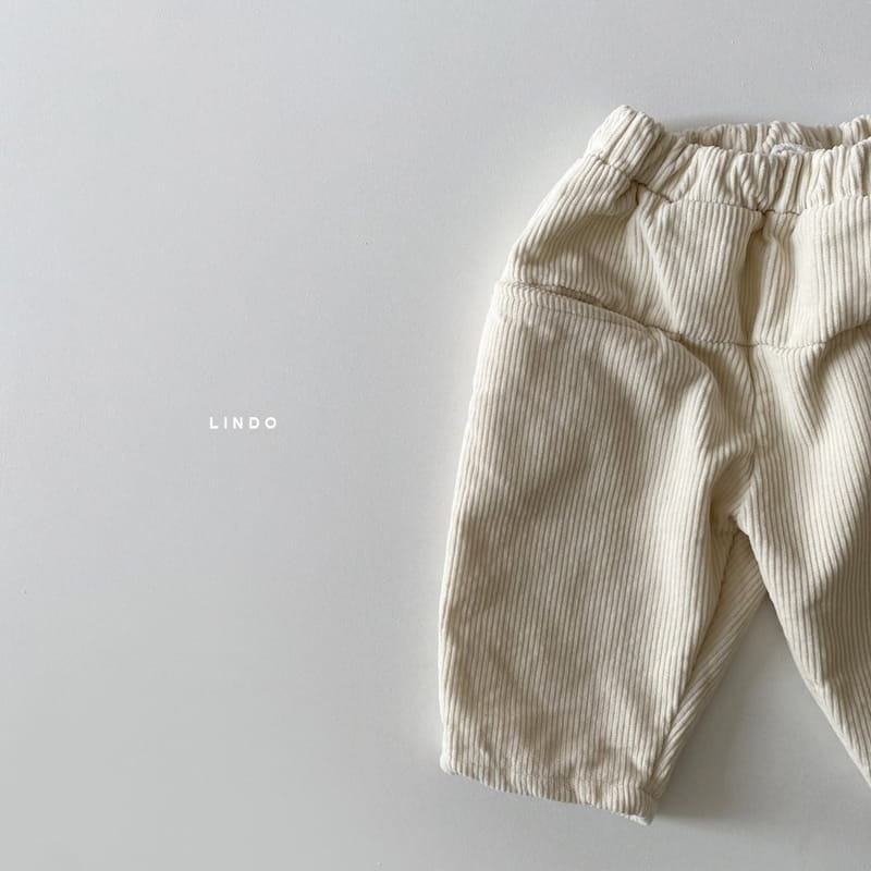LINDO - Korean Children Fashion - #Kfashion4kids - Ddog Rib Fleece Pants - 4