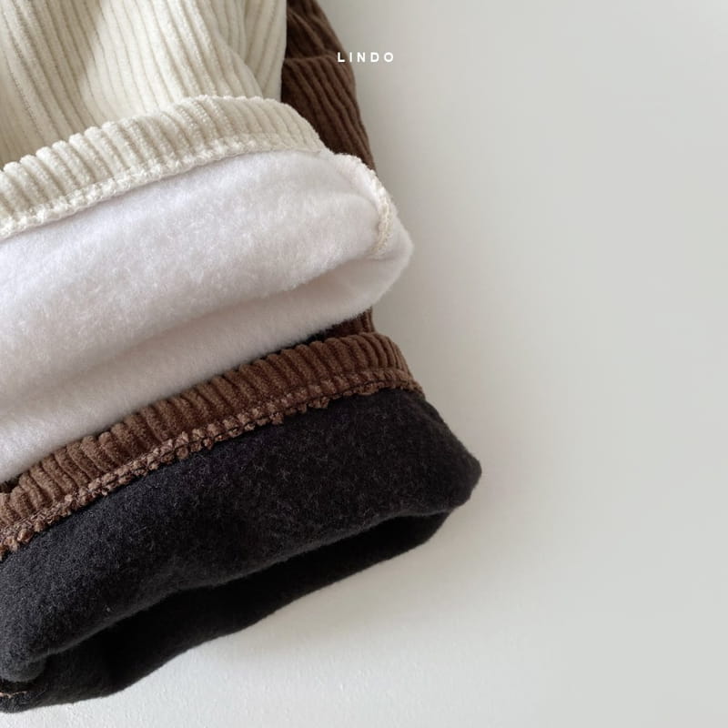 LINDO - Korean Children Fashion - #Kfashion4kids - Ddog Rib Fleece Pants - 6