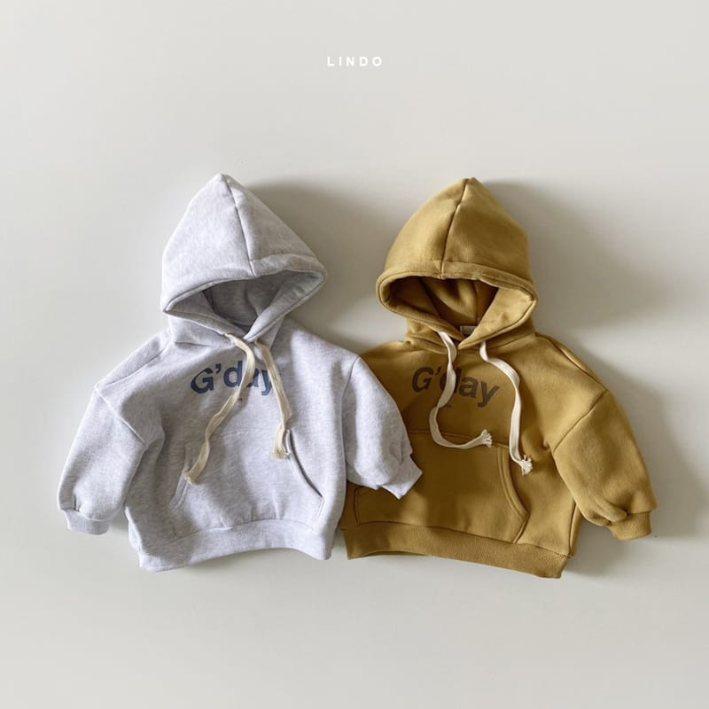 LINDO - Korean Children Fashion - #Kfashion4kids - Good Day Fleece Hoody