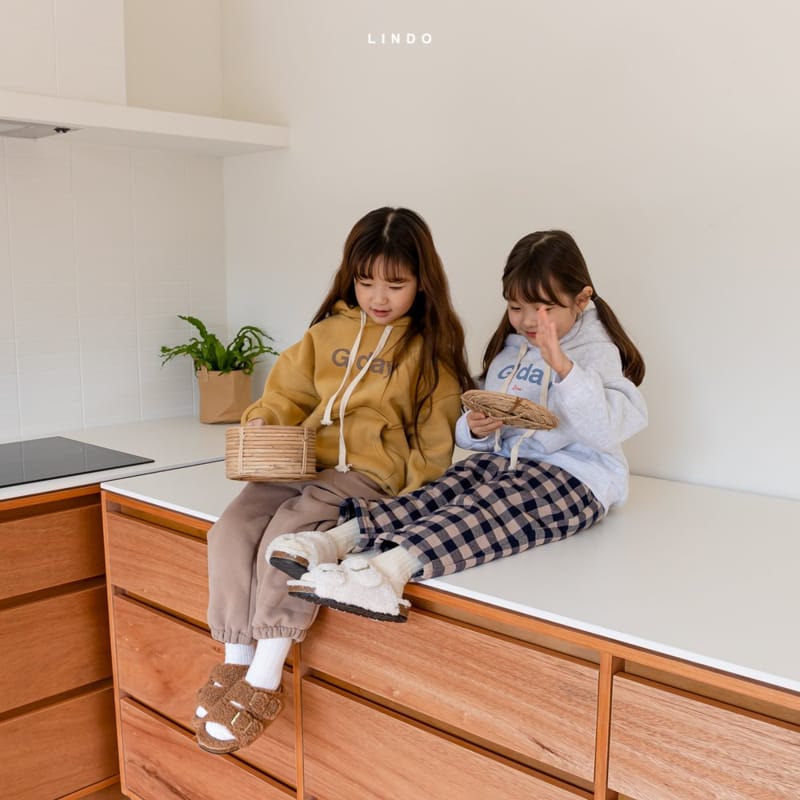 LINDO - Korean Children Fashion - #Kfashion4kids - Good Day Fleece Hoody - 10