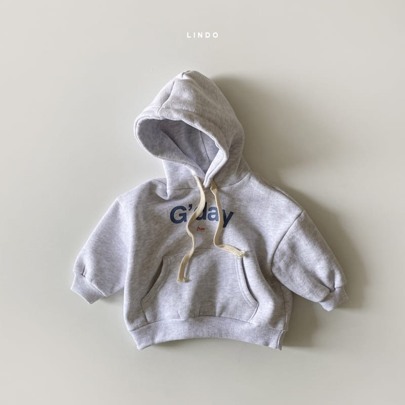 LINDO - Korean Children Fashion - #Kfashion4kids - Good Day Fleece Hoody - 11