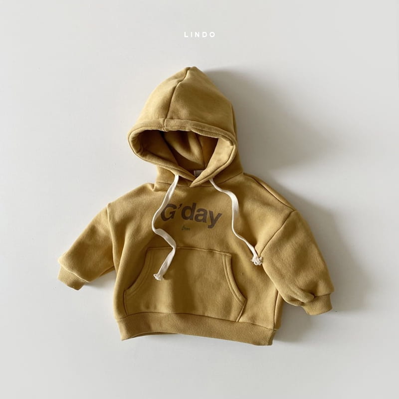 LINDO - Korean Children Fashion - #Kfashion4kids - Good Day Fleece Hoody - 12