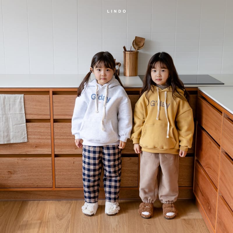 LINDO - Korean Children Fashion - #Kfashion4kids - Good Day Fleece Hoody - 2
