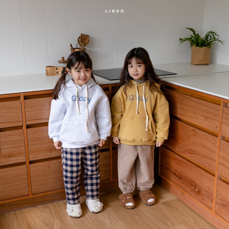 LINDO - Korean Children Fashion - #Kfashion4kids - Good Day Fleece Hoody - 3