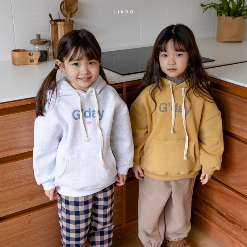 LINDO - Korean Children Fashion - #Kfashion4kids - Good Day Fleece Hoody - 4