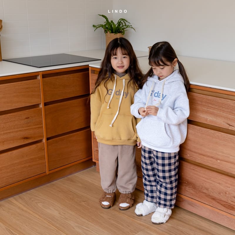 LINDO - Korean Children Fashion - #Kfashion4kids - Good Day Fleece Hoody - 7