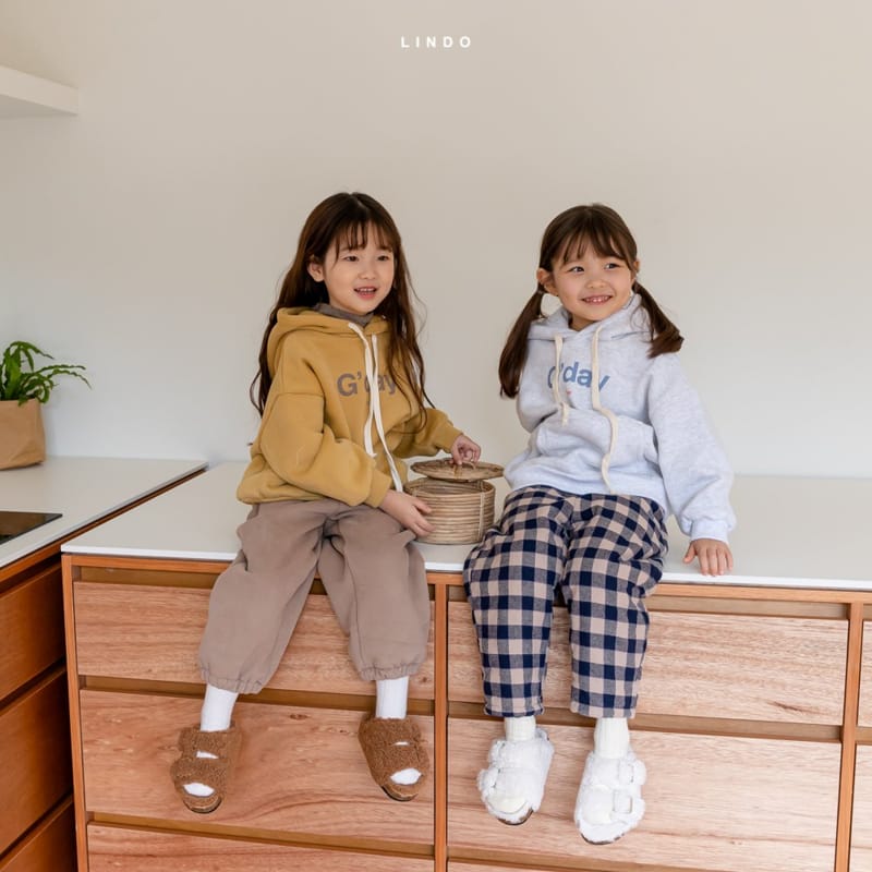 LINDO - Korean Children Fashion - #Kfashion4kids - Good Day Fleece Hoody - 9